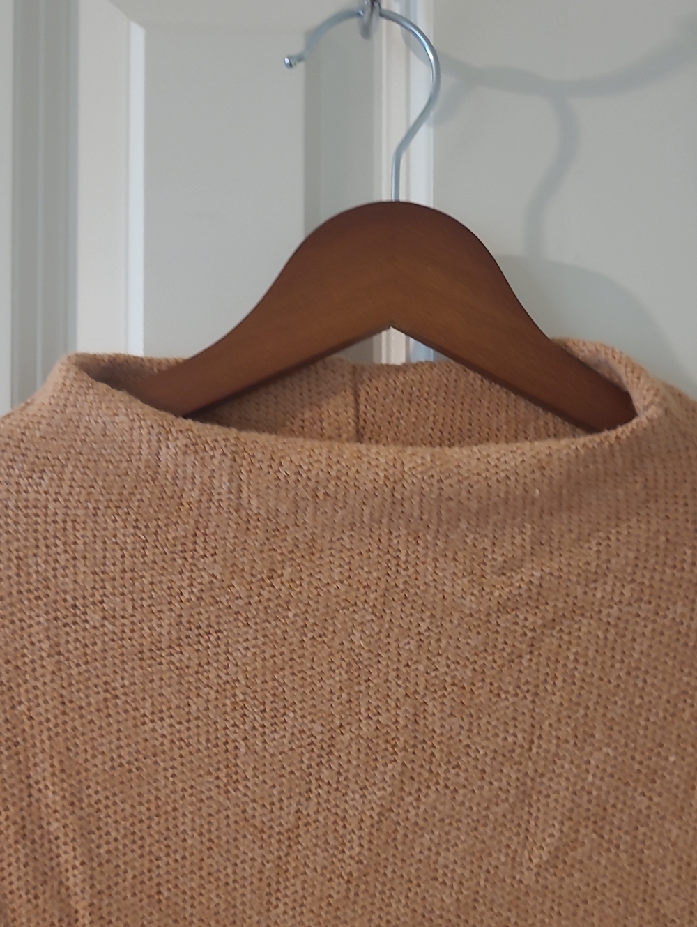 Old Navy Women's Cowl Neck Sweater in Camel